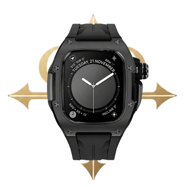 APPLE CASE/BLACK PVD - BLACK