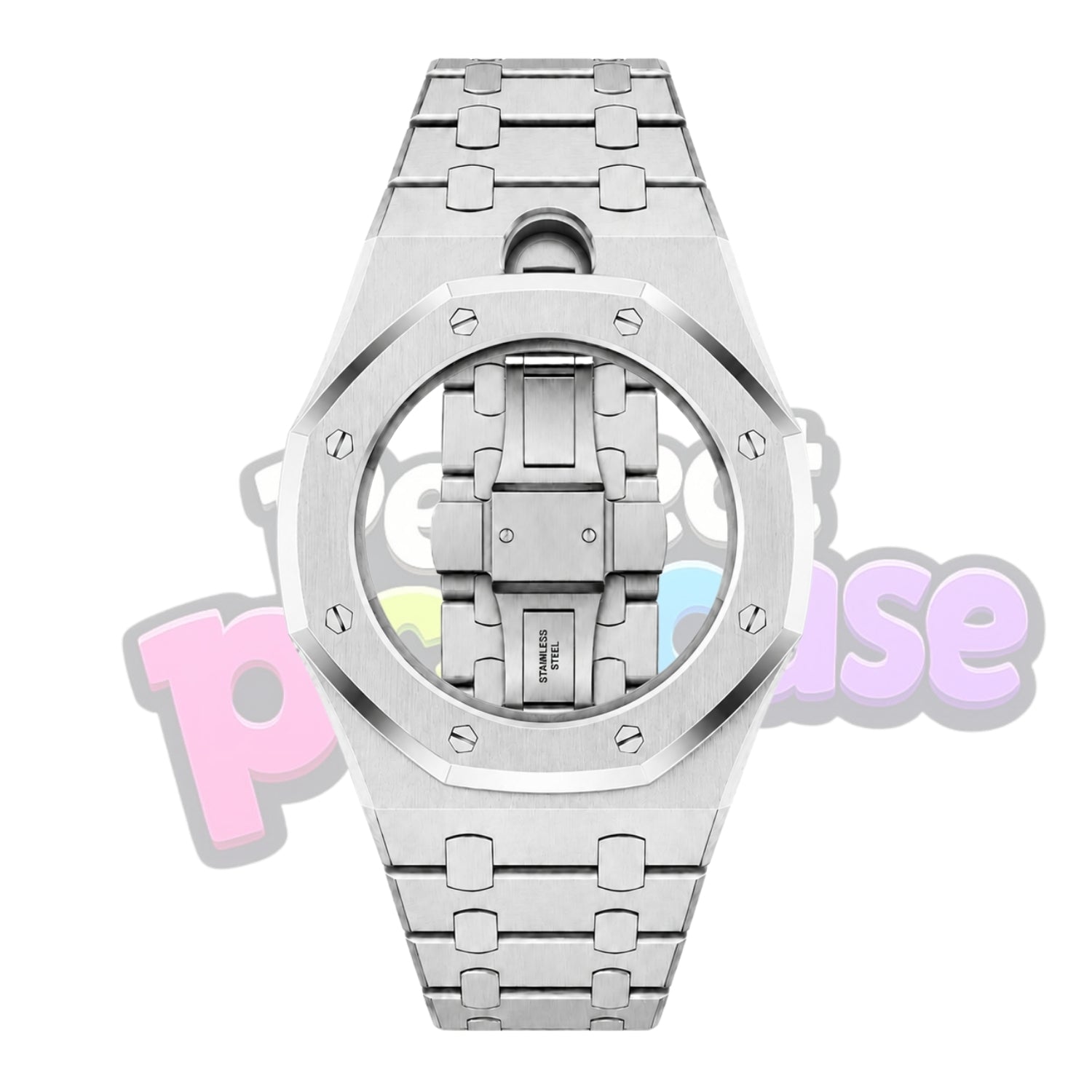 Stainless Steel - 12 O'Clock Crown