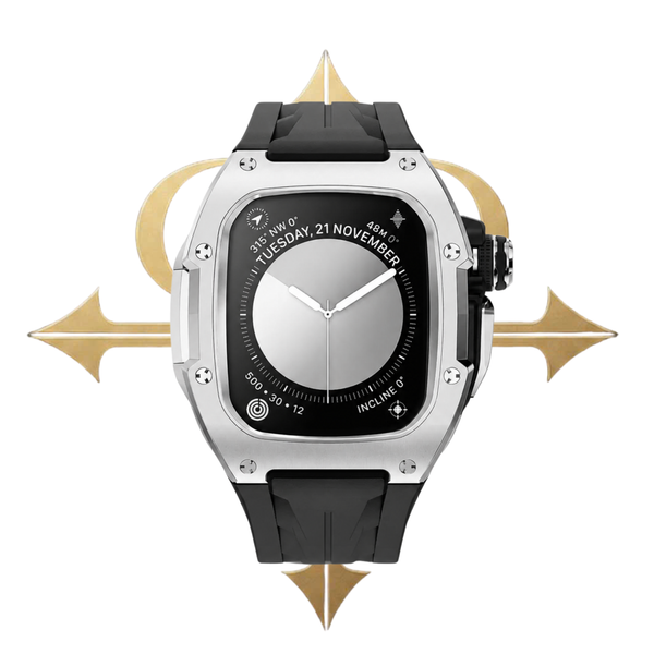 APPLE CASE/STAINLESS STEEL - BLACK