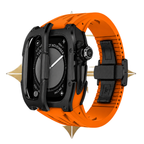 APPLE CASE/BLACK PVD - ORANGE