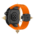 APPLE CASE/BLACK PVD - ORANGE